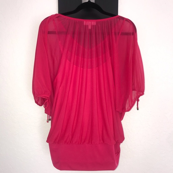 JLO Hot Pink Blouse - Picture 4 of 8